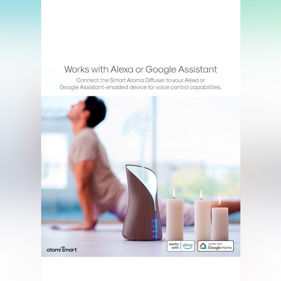 NIB Atomi Smart Aroma Dual Action Diffuser and Humidifier - Picture 3 of 12